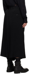 YOHJI YAMAMOTO Black Ta Tuxedo R-Standard Hakama II Trousers