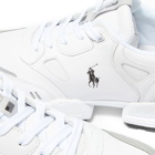Polo Ralph Lauren Men's Jogger Sneakers in White/Black