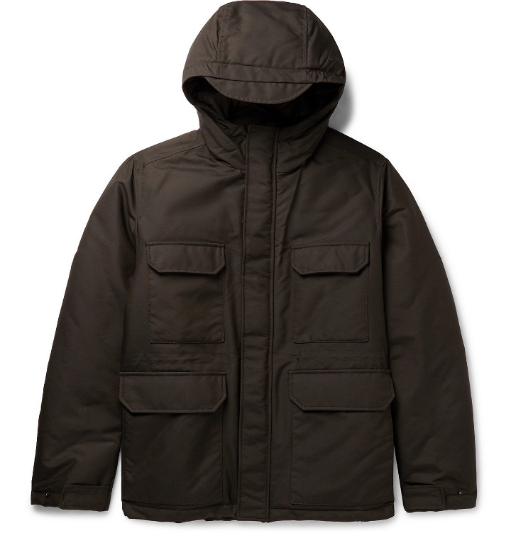 Photo: Norse Projects - Nunk Padded ECONYL Hooded Jacket - Green