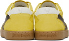 Palm Angels Yellow & Brown New Palm 1 Suede Sneakers