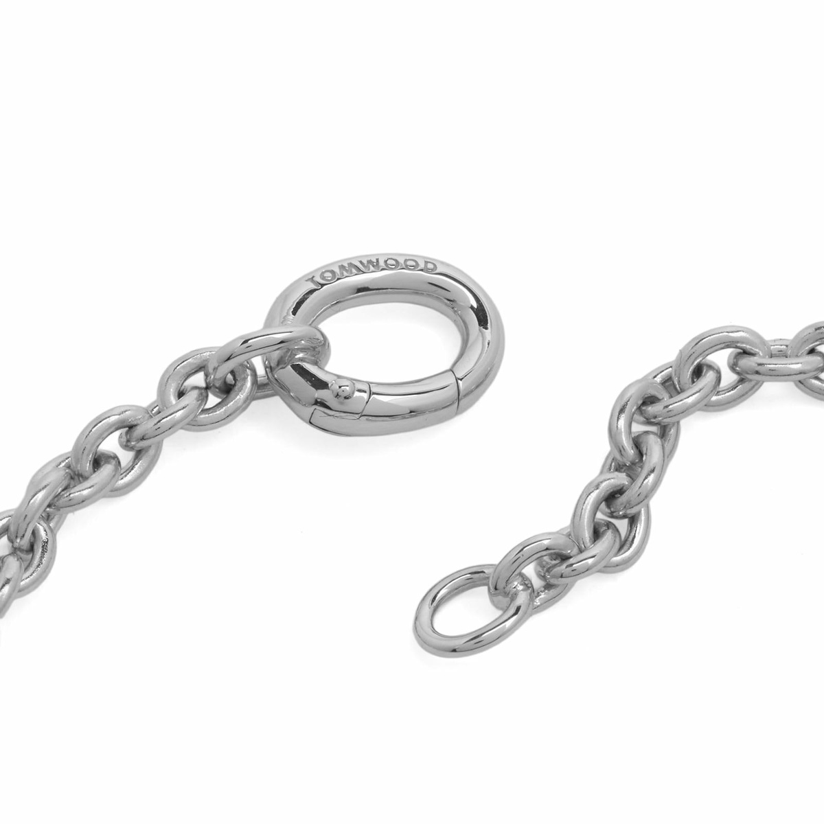 Tom Wood Ada Bracelet Slim in Silver Tom Wood