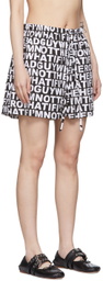 Rose Murdoch Black Cotton Boxer Shorts