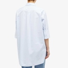 Jil Sander Friday Shirt in Blue Fly Catcher