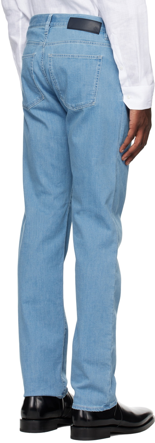 Giorgio Armani Blue Slim-Fit Jeans