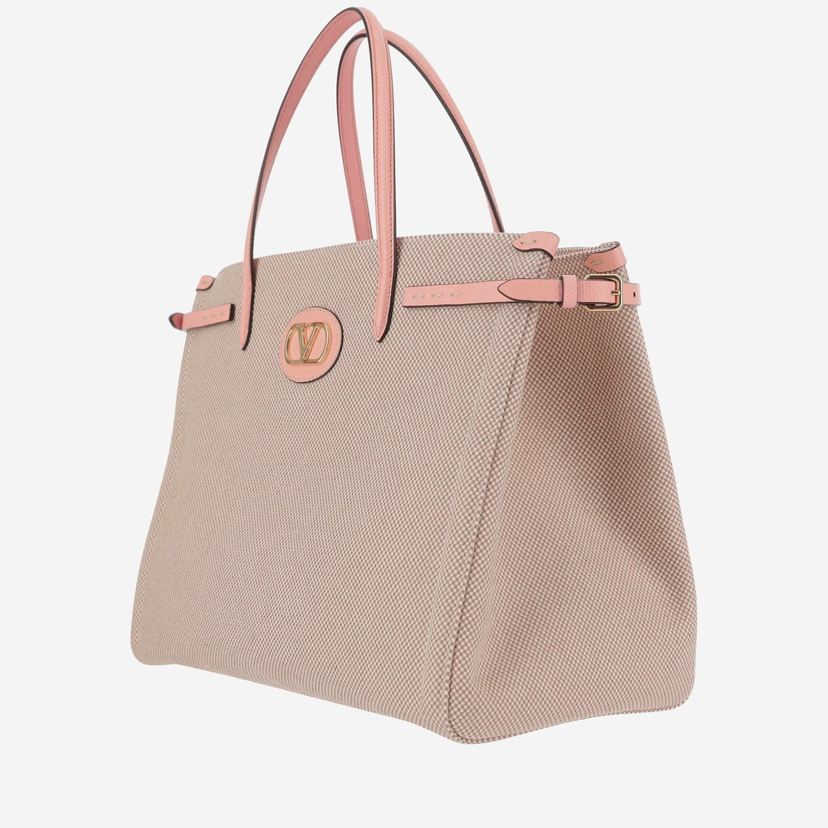 【VALENTINO】antibes canvas shopping bag Valentino Garavani Antibes Canvas Shopping Bag Valentino