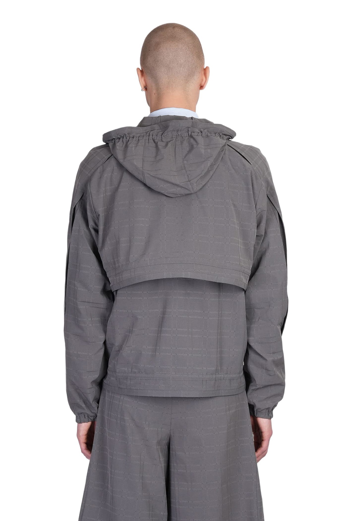 J.L-A.L Casual Jacket In Grey Polyester