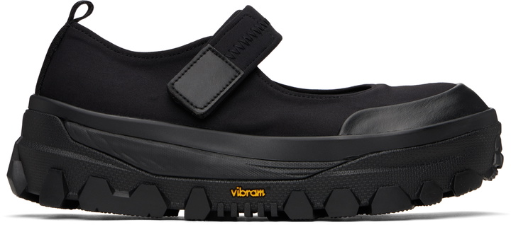 Photo: AMOMENTO Black Vibram Mary Jane Ballerina Flats