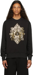 Versace Jeans Couture Black V-Logo Sweatshirt