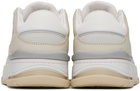 Axel Arigato Beige & White Area Lo Sneakers