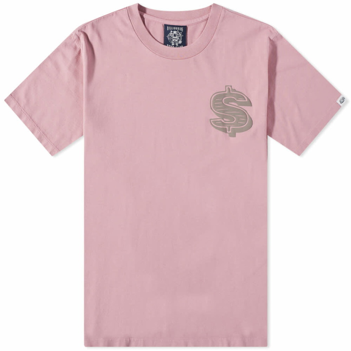 Photo: Billionaire Boys Club Men's Dollar Logo T-Shirt in Pink