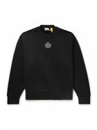 Moncler Genius - Roc Nation by Jay-Z Logo-Print Cotton-Jersey Sweatshirt - Black