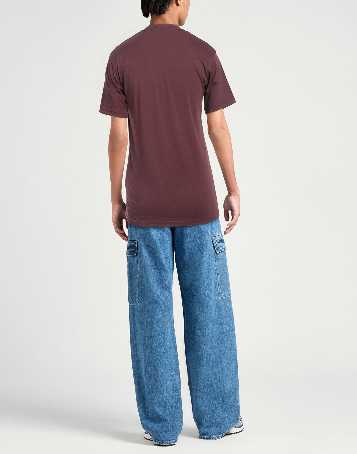 Vans Mens T-shirt Burgundy