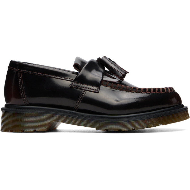 Photo: Dr. Martens Burgundy Adrian Arcadia Leather Tassel Loafers