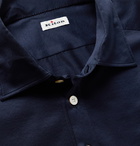 Kiton - Cotton Polo Shirt - Blue