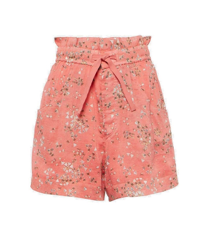 Photo: Isabel Marant Ceyane floral cotton and silk shorts