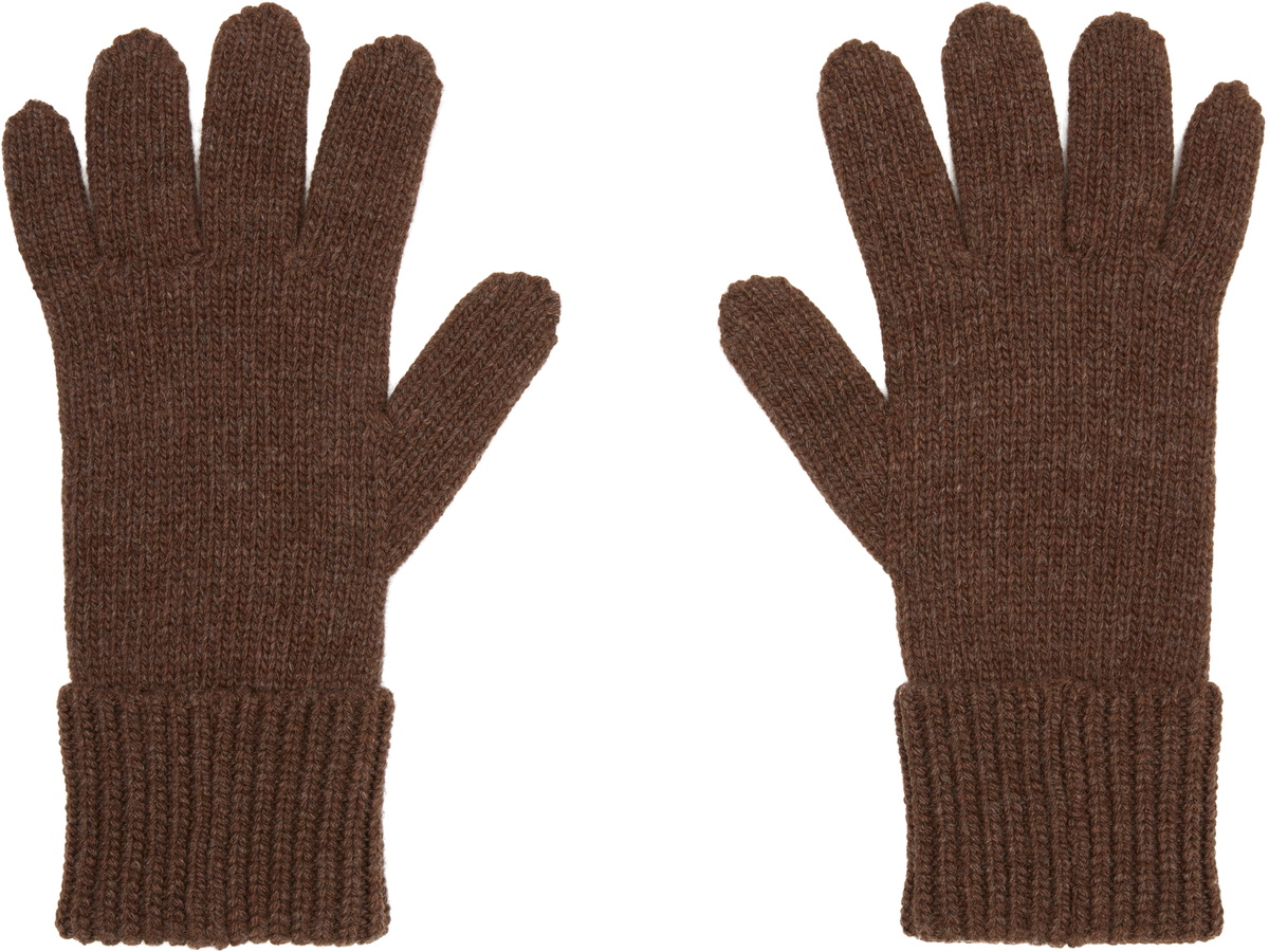 Vivienne Westwood Brown Sporty Gloves