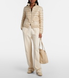 Moncler New Trick leather-trimmed tote bag