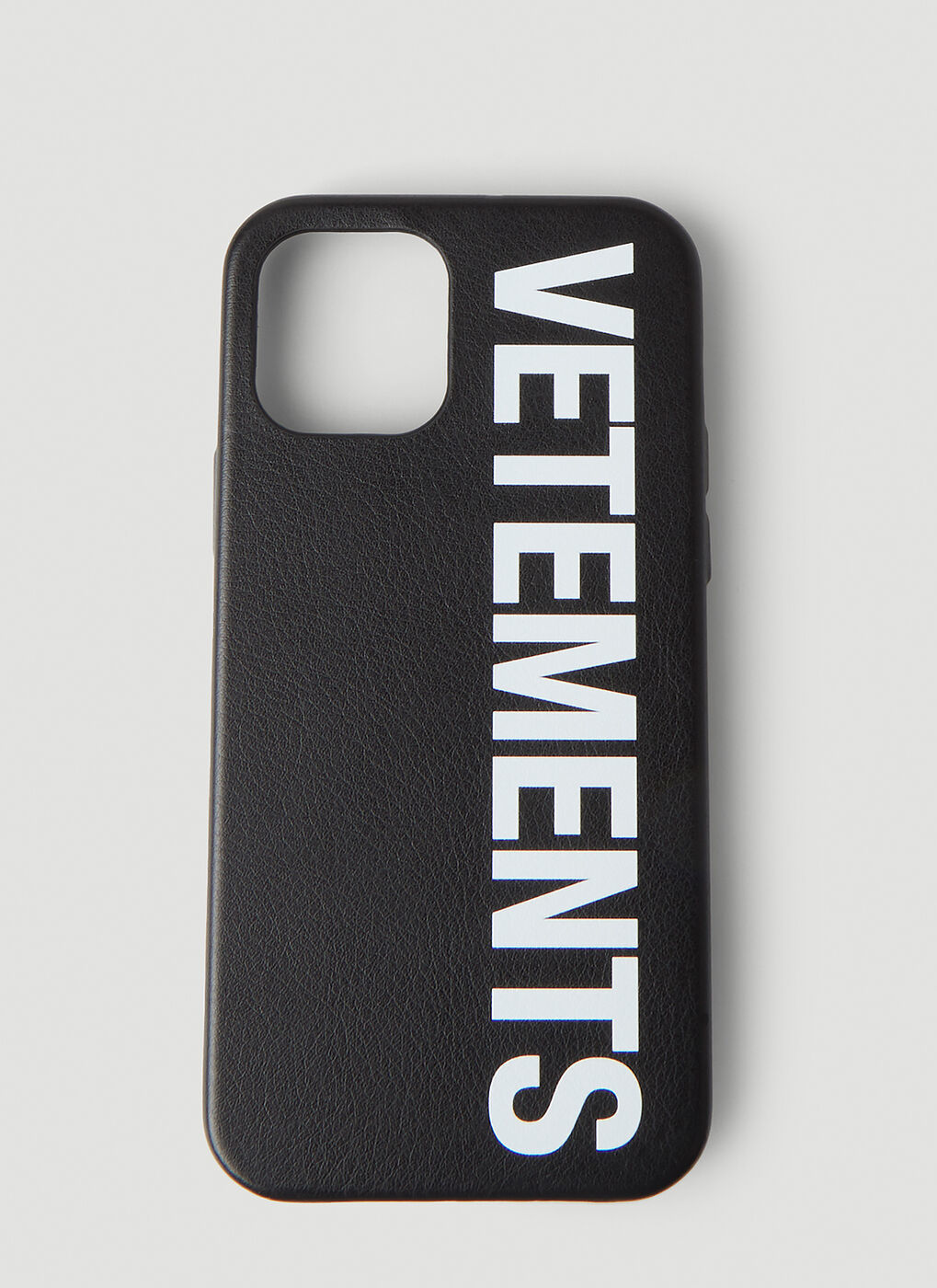 Big Logo iPhone Case in Black Vetements