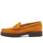 Bass Weejuns Men's Larson 90s Loafer in Tan Suede