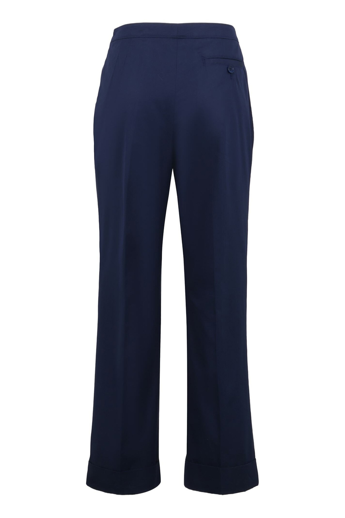 Aspesi High-rise Cotton Trousers