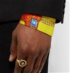 Versace - Gold-Tone and Enamel Signet Ring - Gold