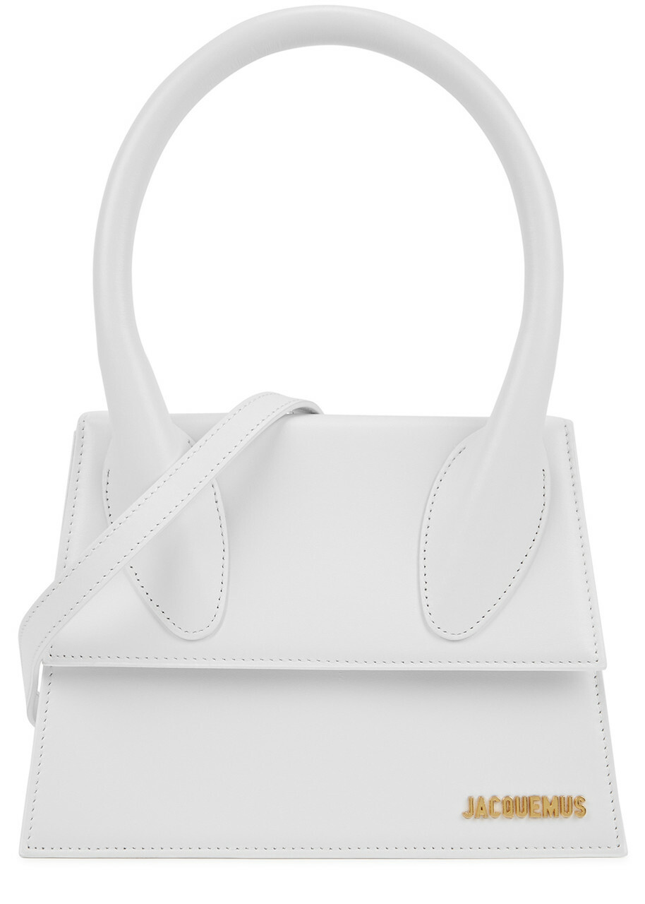 Jacquemus Le Grand Chiquito Leather Handle Bag, top Handle