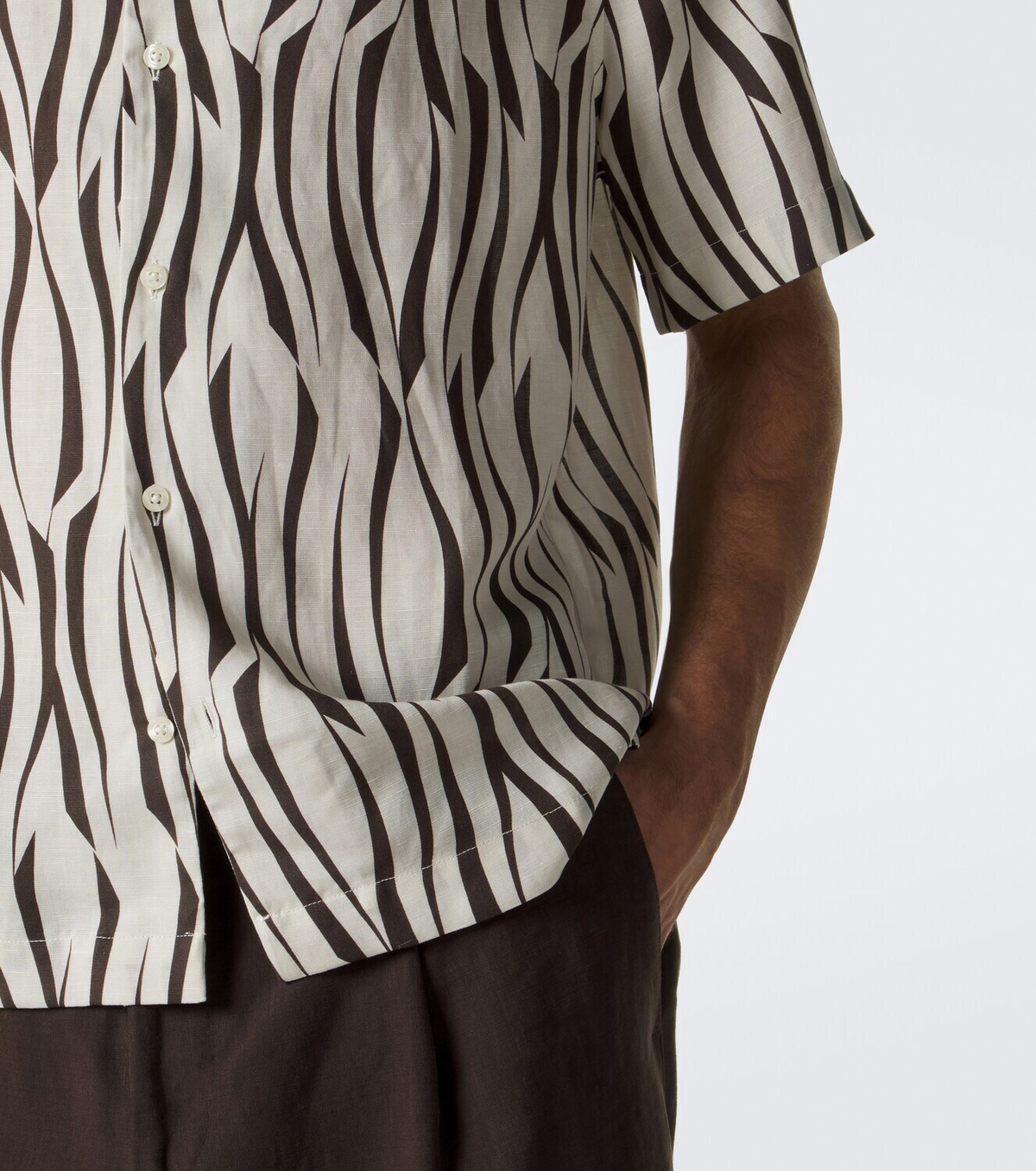 Frescobol Carioca Roberto printed shirt