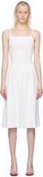 Gil Rodriguez White LaPointe Midi Dress