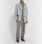 Fear of God - Oversized Layered Denim Shirt - Blue