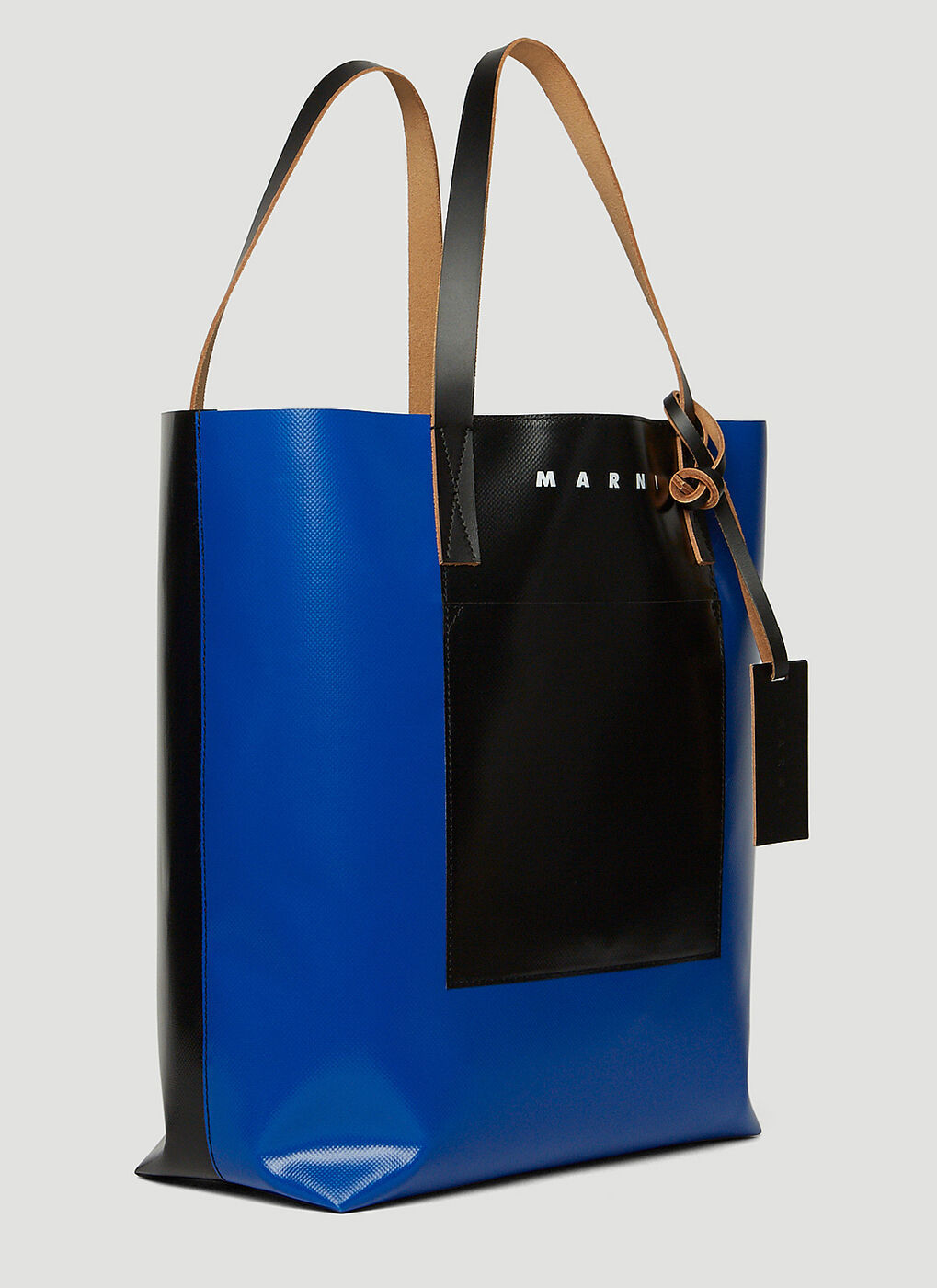 Janus Medium Reversible Tote Bag in Blue - Marni