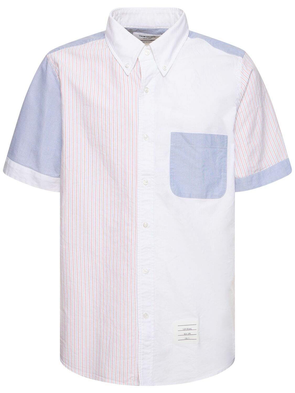 Photo: THOM BROWNE - Straight Fit Button Down S/s Shirt