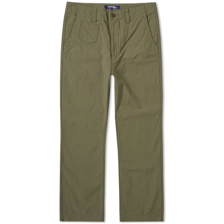 Photo: Junya Watanabe MAN Garment Washed Chino Green