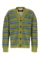 Marni Embroidered Mohair Blend Cardigan