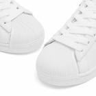 Adidas Superstar II Sneaker in White/Core Black