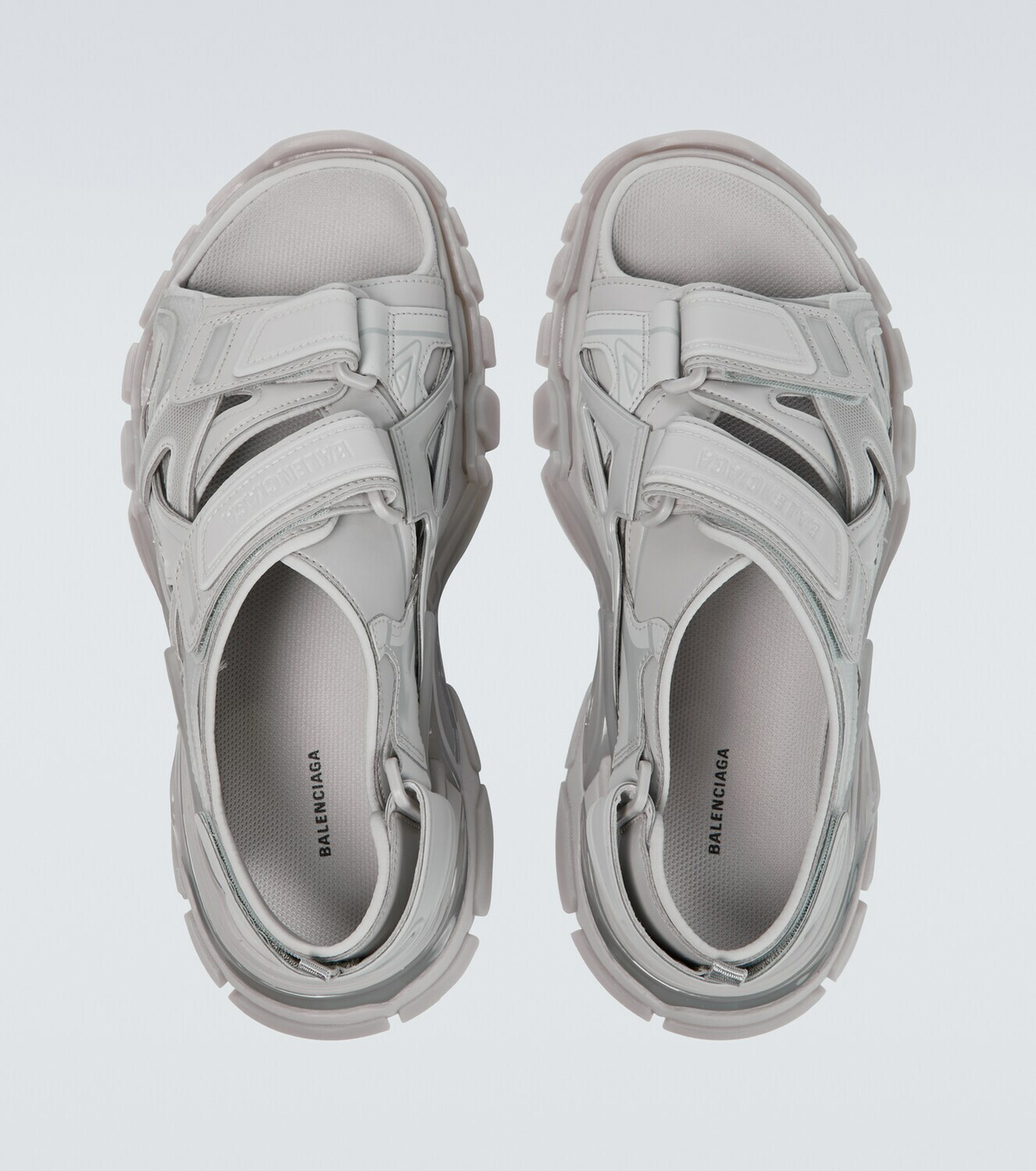 Balenciaga Track Clear Sole strapped sandals Balenciaga Balenciaga Track Clear Sole strapped sandals Balenciaga