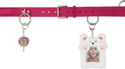 doublet Pink 'Ita' Leather Belt