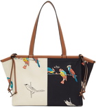 Loewe Off-White Paula's Ibiza Small Parrot Cushion Tote