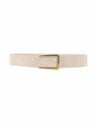 Brunello Cucinelli Womens Belt in Light grey