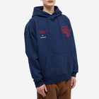 Tommy Jeans Men's NY Embroided Hoody in Carbon Navy