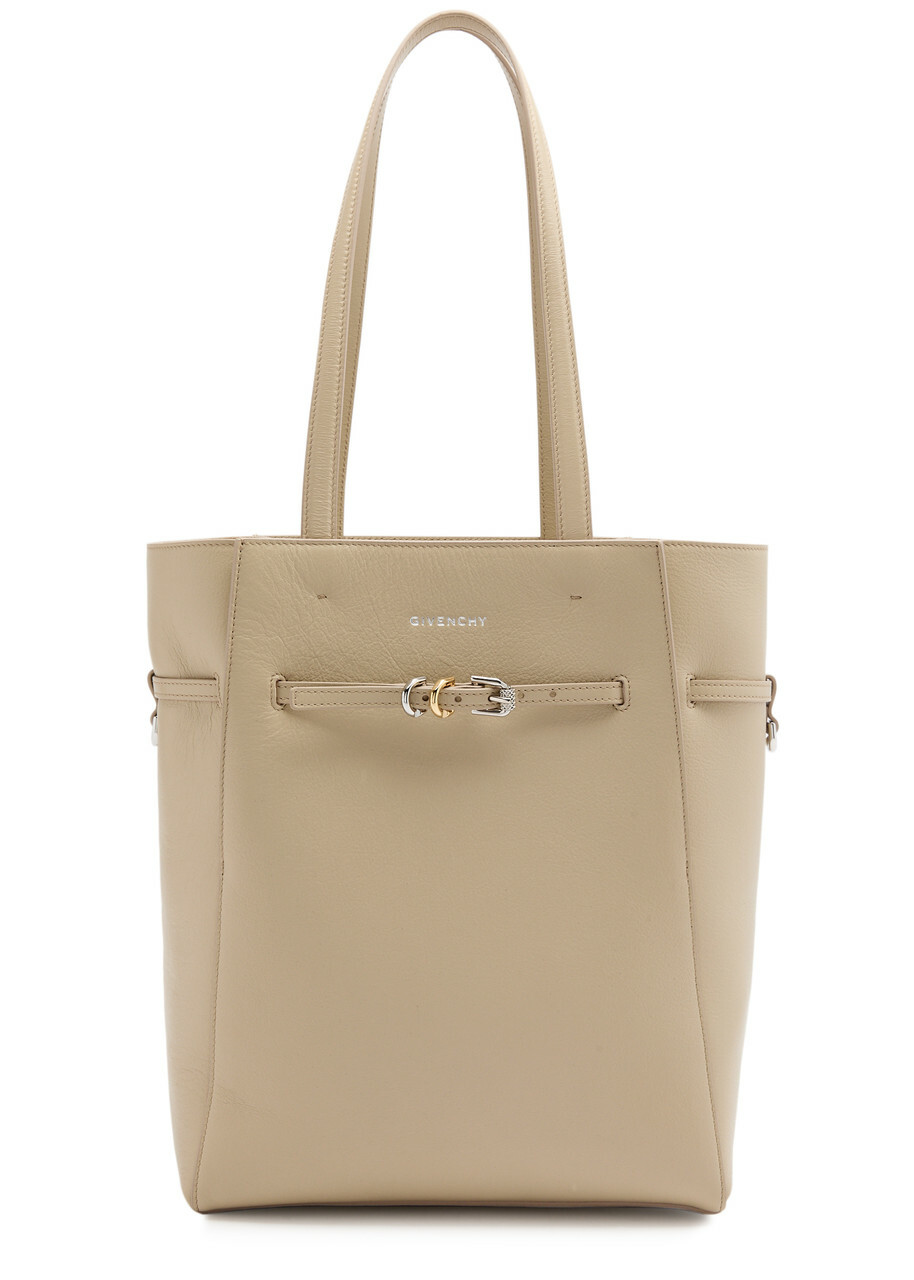 Givenchy Voyou Small Leather Tote - Beige - One Size Givenchy