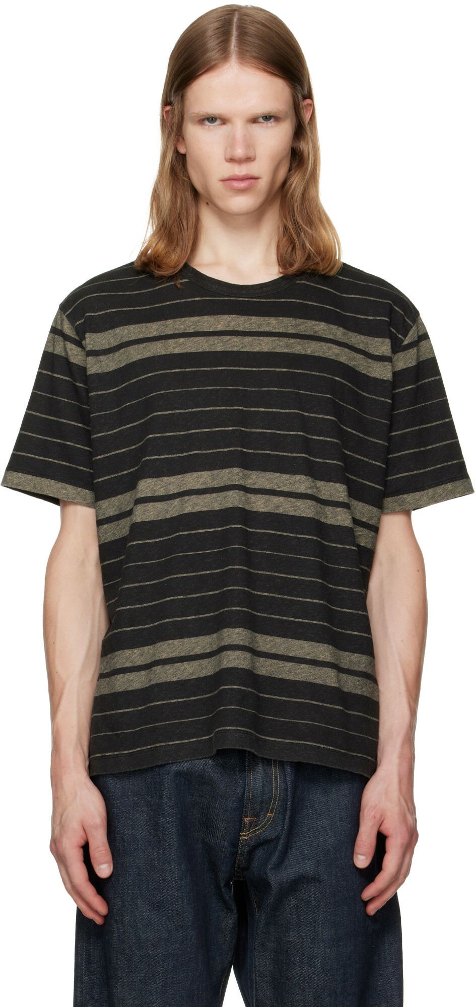 OUR LEGACY WORK SHOP Emporio Armani Brown Tasca T-shirt Our Legacy