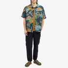 Folk Men's Patterned Vacation Shirt END EXCLUSIVE in Forest Print