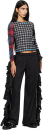Chopova Lowena Black Corky Pyjama Trousers