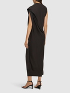 STELLA MCCARTNEY Draped Knit Long Dress