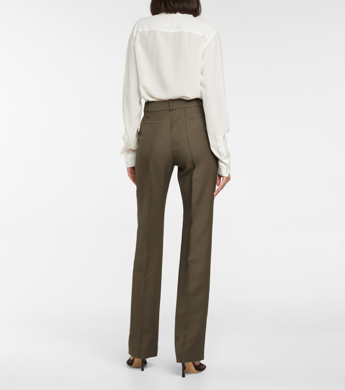 Peter Do - Wool-blend straight pants