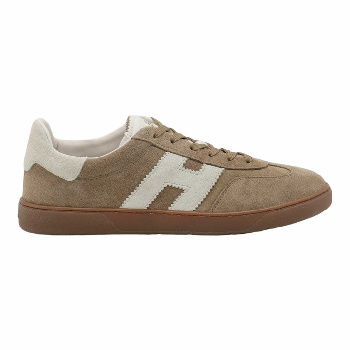 Photo: Hogan Beige And White Sneakers