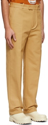 Jacquemus Beige 'Le Pantalon Bacio' Trousers