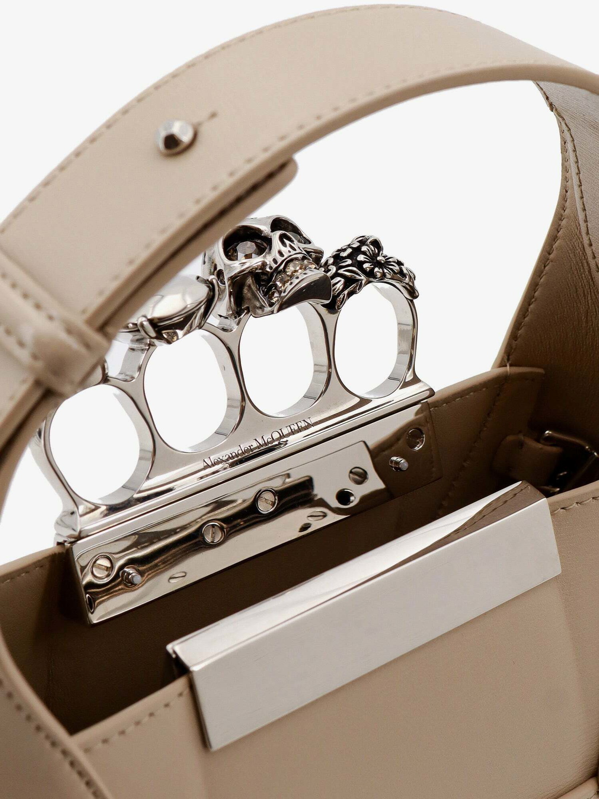 alexander mcqueen HAND BAG (731136DYTAB 2630) Bag with ring