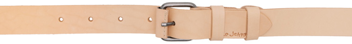 Photo: Nudie Jeans Beige Dwayne Belt