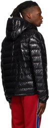 Moncler Black Down Galion Puffer Jacket